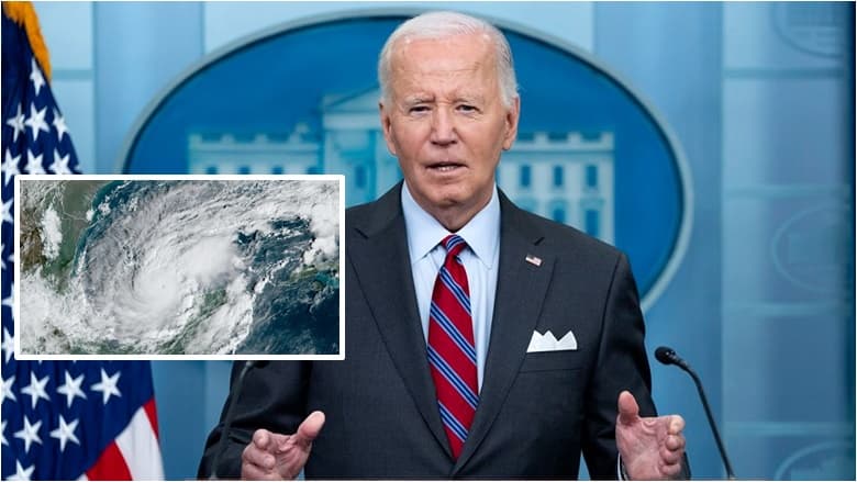 Biden postpones foreign trip as Hurricane Milton hits Florida