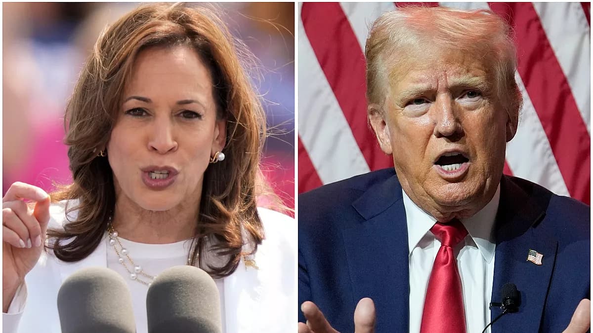 U.S. election: Harris, Trump head to swing states