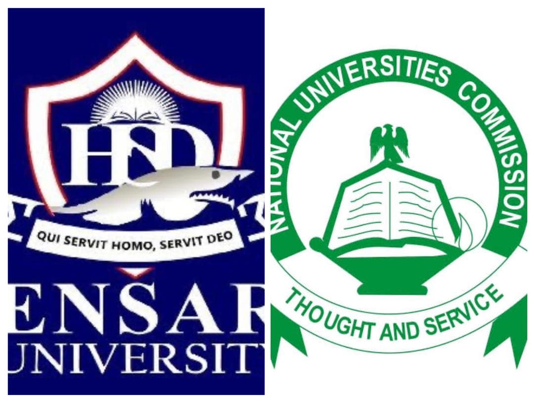 HENSARD UNIVERSITY GETS NUC, COUNCIL'S  APPROVAL FOR LAW, MEDICINE,  NURSING, PHARMACY, ADMISSIONS ON-GOING.