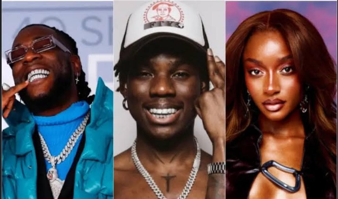FIVE NIGERIAN AFROBEATS STARS NOMINATED FOR BET AWARDS.