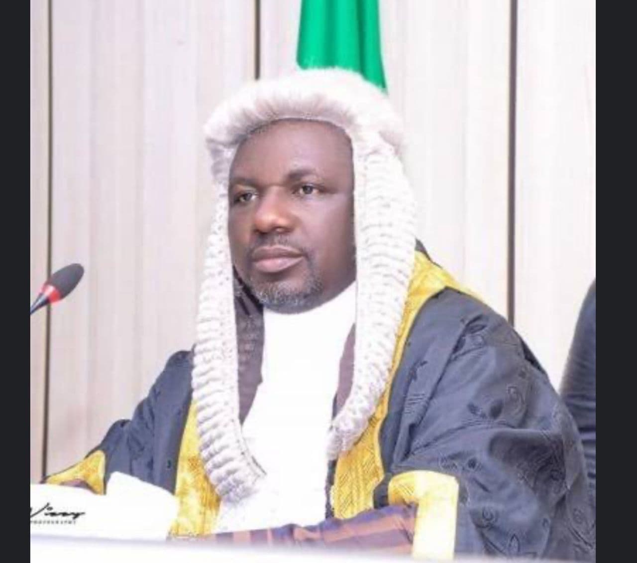 BENUE SPEAKER ADVISES YOUTH TO PARTICIPATE ACTIVELY IN POLITICS.